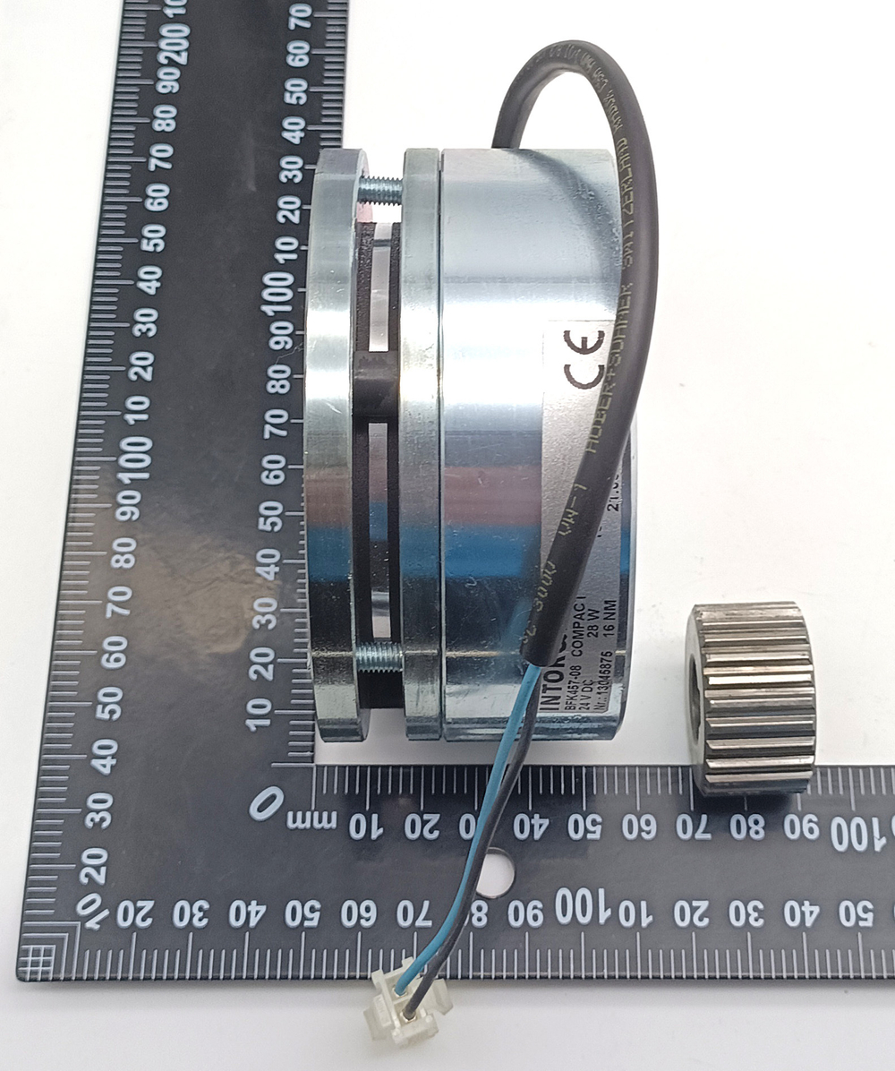 Электромагнитный тормоз INTORQ BFK457-08, 24 V DC, 28W (UniCarriers 140030)