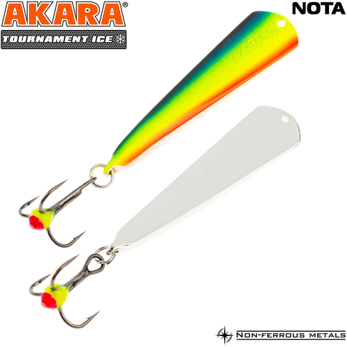 Блесна зимняя Akara Tournament Ice Nota 45 5 гр. 27 Sil