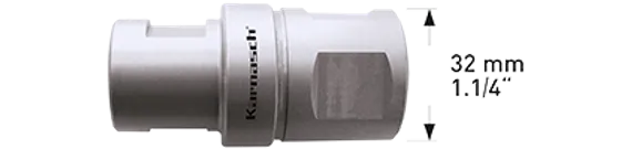 Коронка с твердосплавными напайками Karnasch Power-Max 55 Ø14×55 мм, арт. 20.1141A-014
