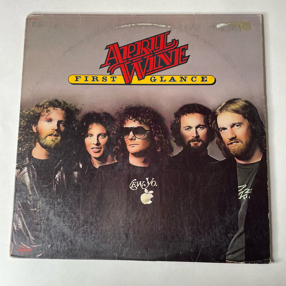 Винтажная виниловая пластинка LP April Wine First Glance (США 1978)