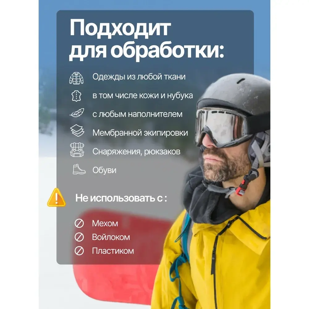 Водоотталкивающая пропитка для мембранных тканей Sibearian GO! ECO REFILL PACK 500 мл