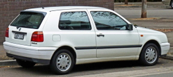 Порог левый Volkswagen Golf 3 купе (Potrykus)