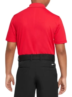 Детская теннисная футболка Nike Boys Dri-Fit Victory Golf - university red/white