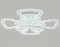 Потолочная люстра ACRYLICA FA8863 Ambrella