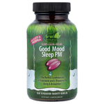 Irwin Naturals, Good Mood Sleep PM, добавка для улучшения сна, 54 желатиновых капсулы