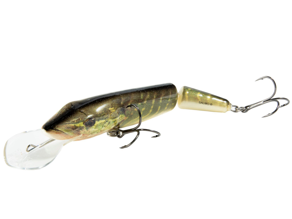 Воблер плавающий двухсост. Salmo PIKE JDR 13/RPE