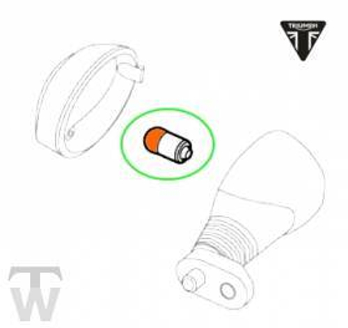 ЛАМПОЧКА RY10W, 10W, 12V, Amber