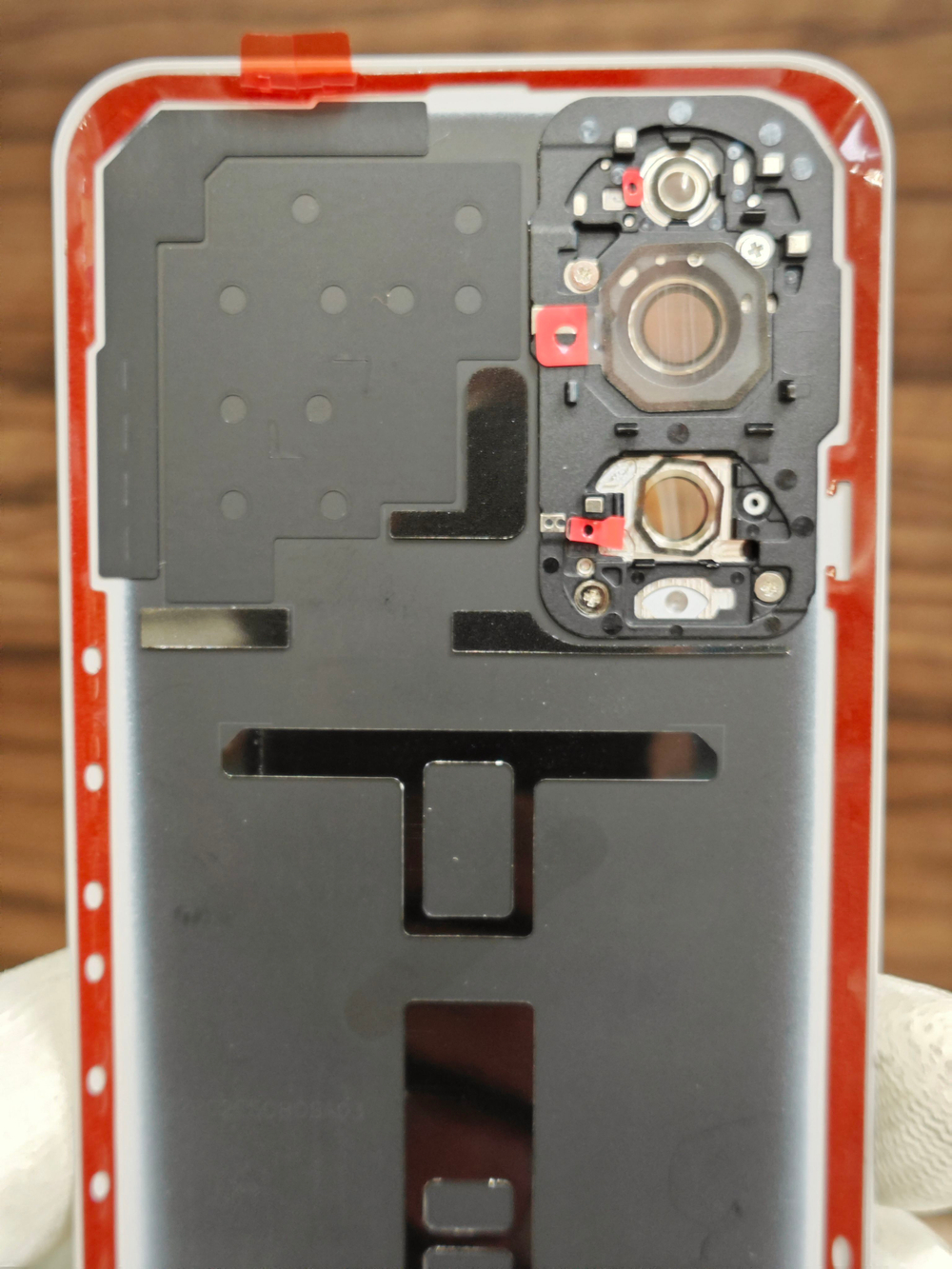 Задняя крышка ОRIGINАL для HONOR 90 REA-NX9 ( заднее стекло ) цвет: Серебристо Белый