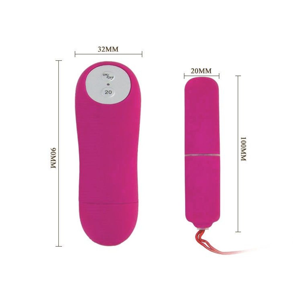 Вибропуля PINK BI-014131