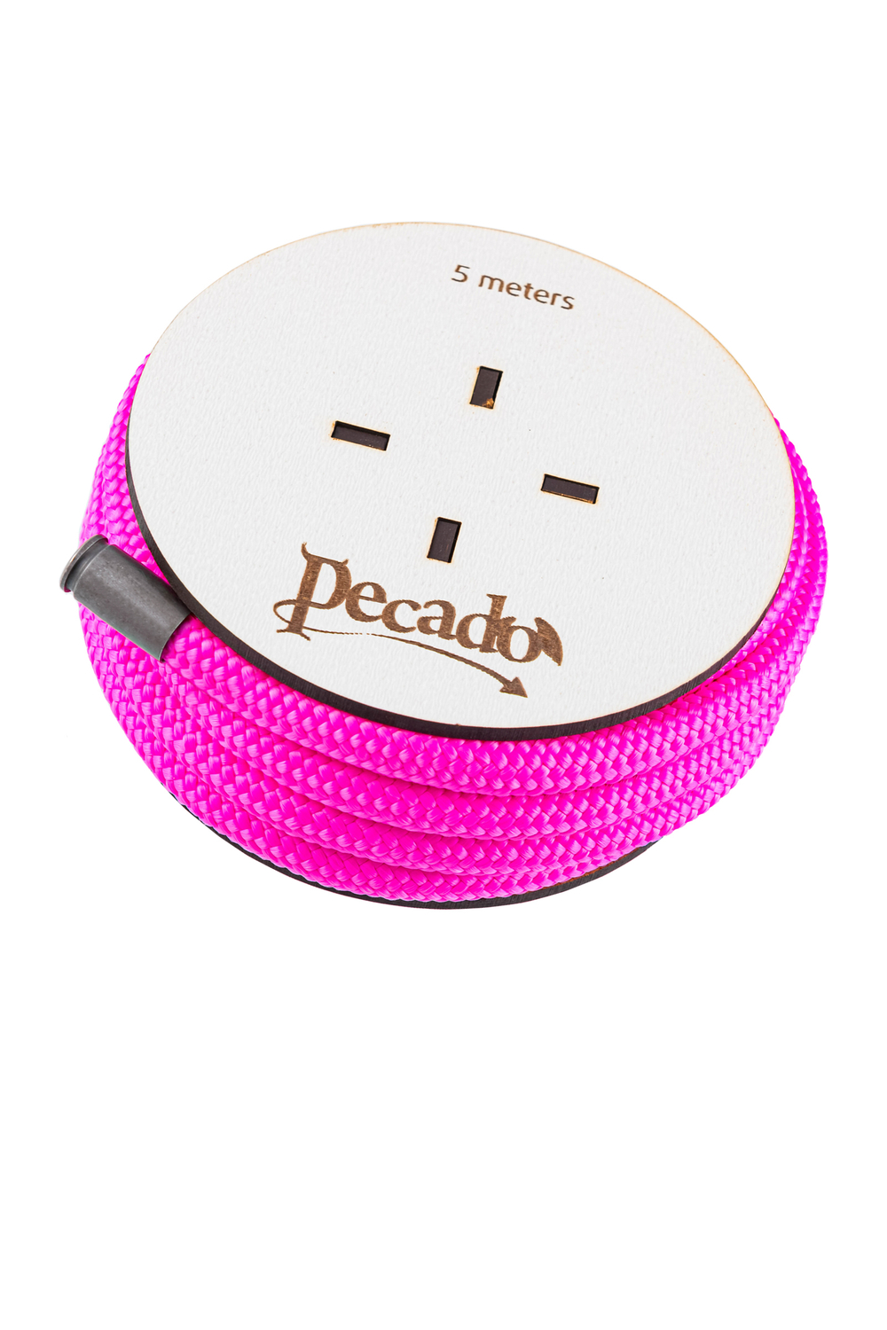 Веревка для шибари Pecado на катушке розовая 5 м