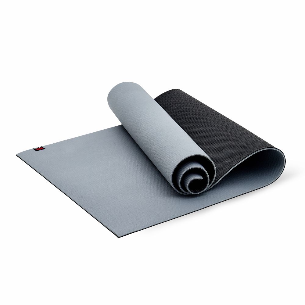 Мат для йоги и аэробики двухслойный 6 мм REBEL HARDMAT