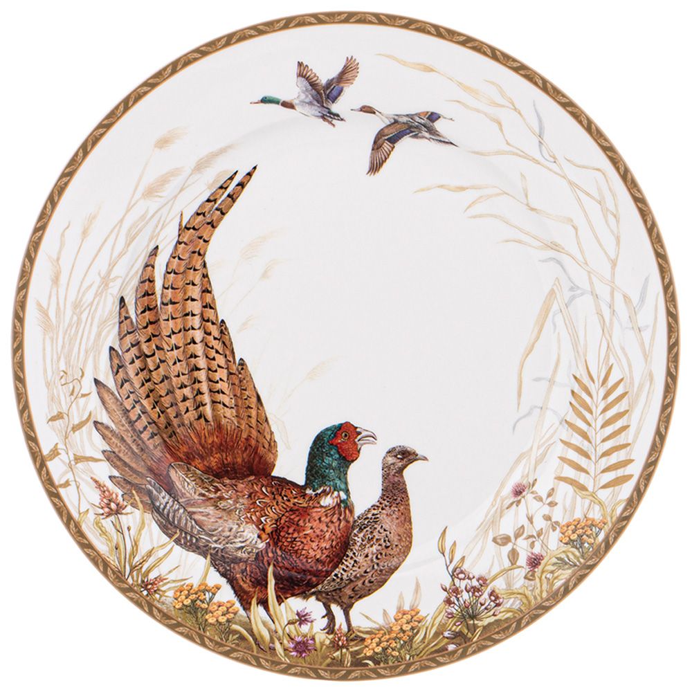 ТАРЕЛКА ЗАКУСОЧНАЯ LEFARD "ОХОТА" 20,5 СМ, РАЗНОЦВЕТНЫЙ (КОР=24ШТ.)