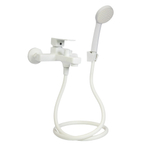 Смеситель для ванны 35k MIXLINE МЛ16-01Б БЕЛЫЙ