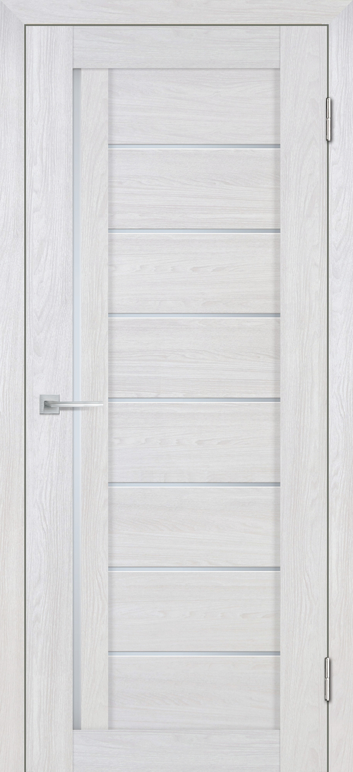 Дверь Лайт-41 (3D) / Цвет Арктик / белый сатинат / Двери STABILE PORTE