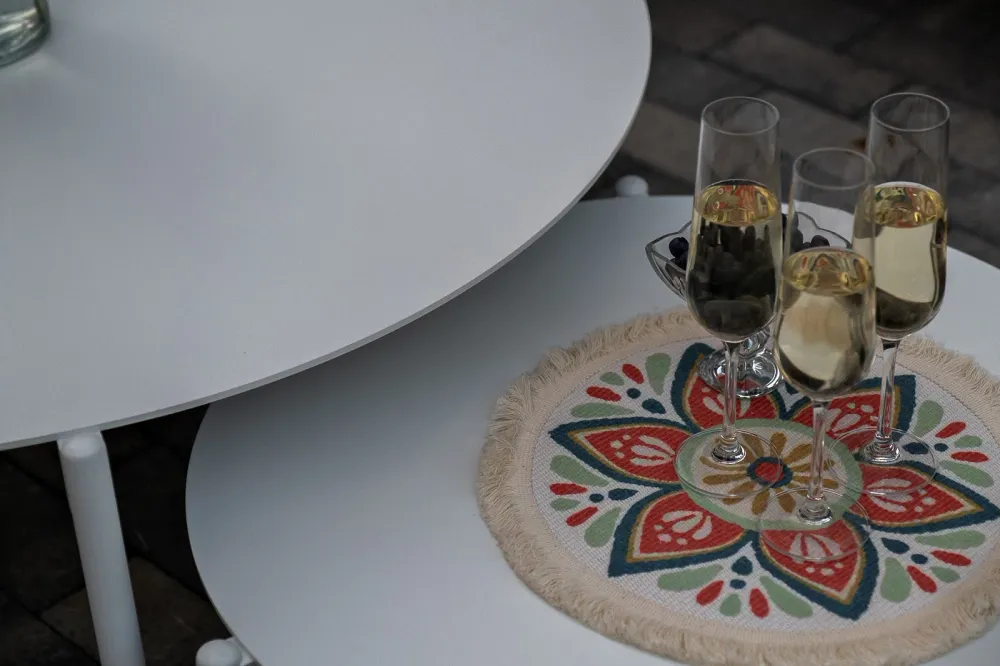 "Тоскана" лаунж-зона из искусственного ротанга, цвет соломенный (К)