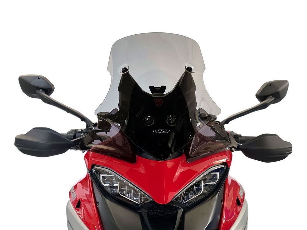 DU017FS WRS TOURING DARK SMOKE WINDSCREEN (MTS V4)