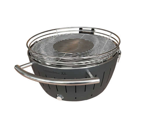 Угольный гриль Lotus Grill XL Garden-Set, 43 см (серый антрацит)