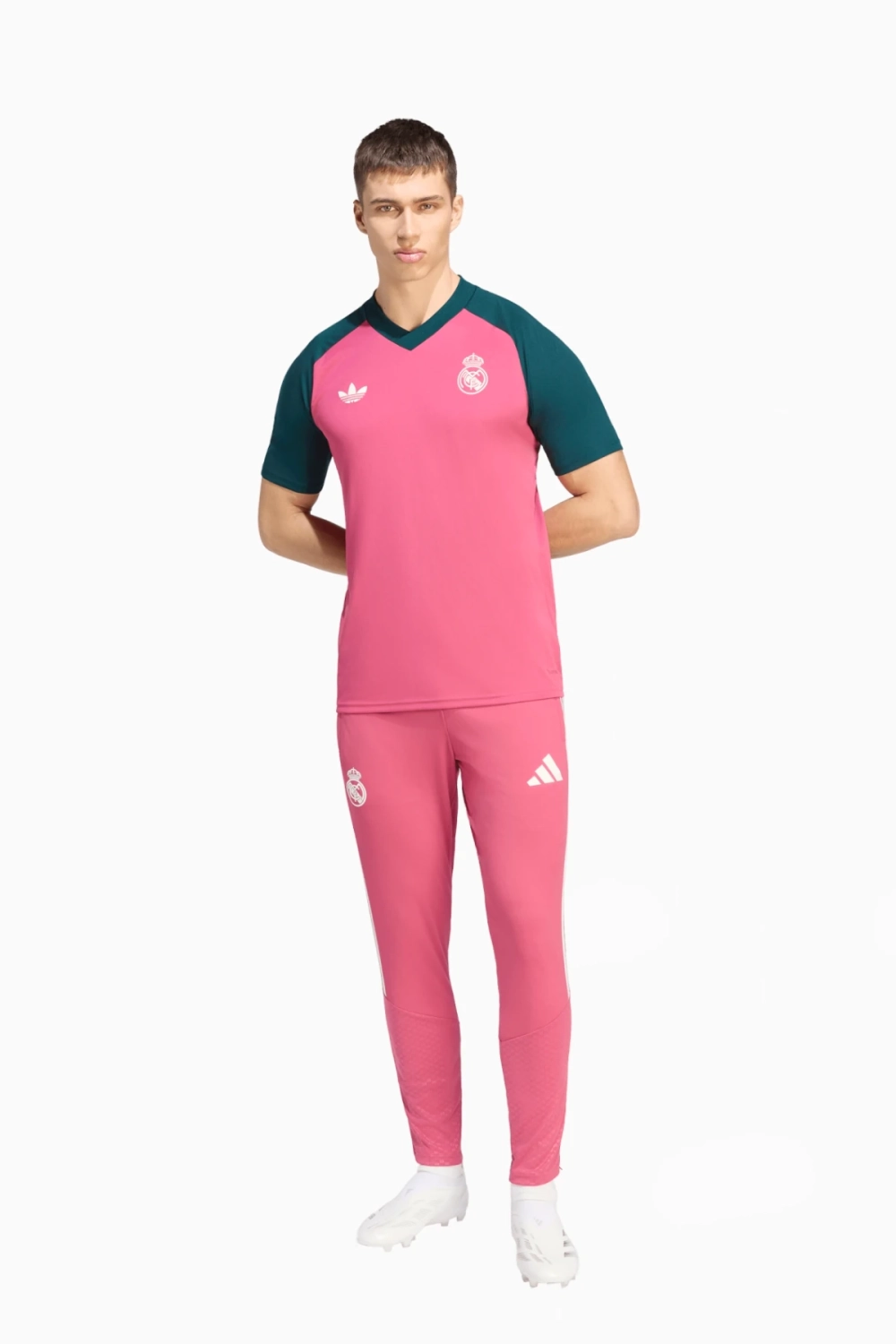 Футболка adidas Real Madrid 26/27 Pre-Match - розовый