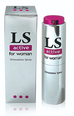 &laquo, Lovespray active" спрей для женщин (стимулятор) 18мл (Цвет: прозрачный)