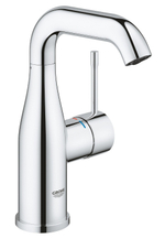Смеситель для раковины GROHE Essence New нажимным донным клапаном, размер M, хром (23798001)