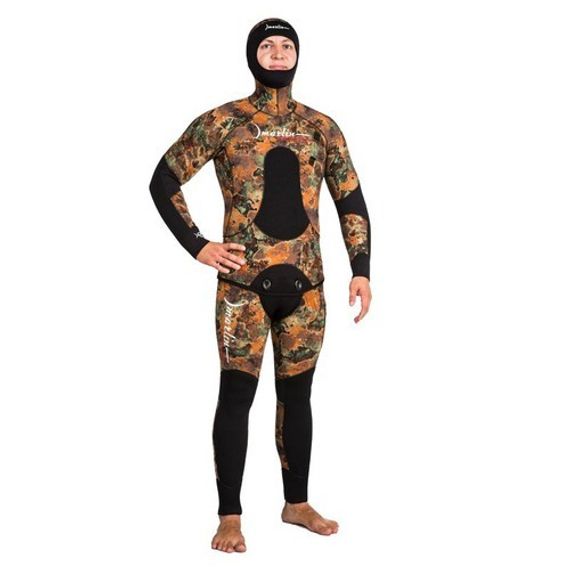 Гидрокостюм Marlin Camoskin 5 мм Коричневый