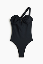 Купальник на одно плечо с бантом - H&M