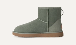 UGG Угги Classic Mini, бледно-зеленый