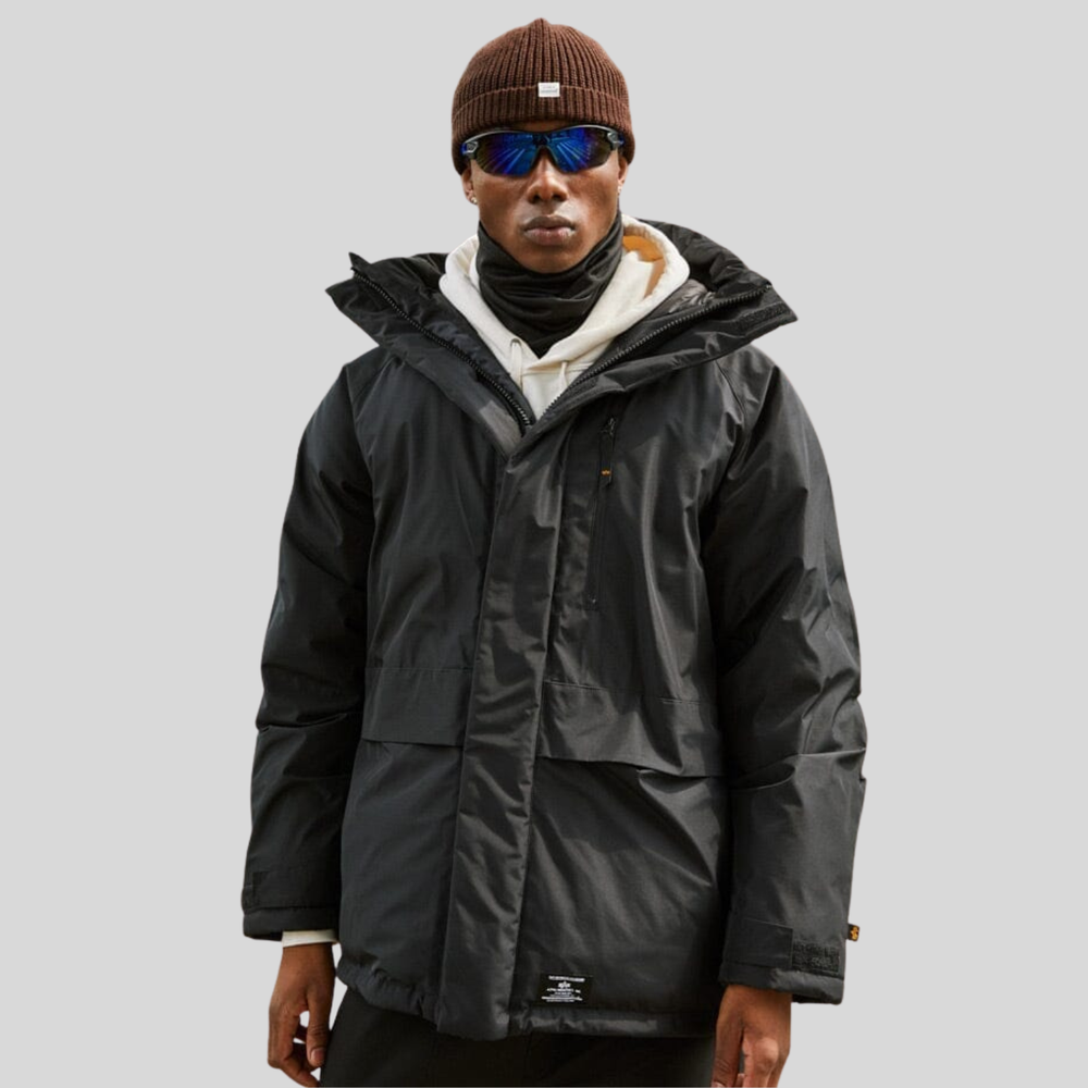 Куртка Alpha Industries Raglan Parka Black (Черный)