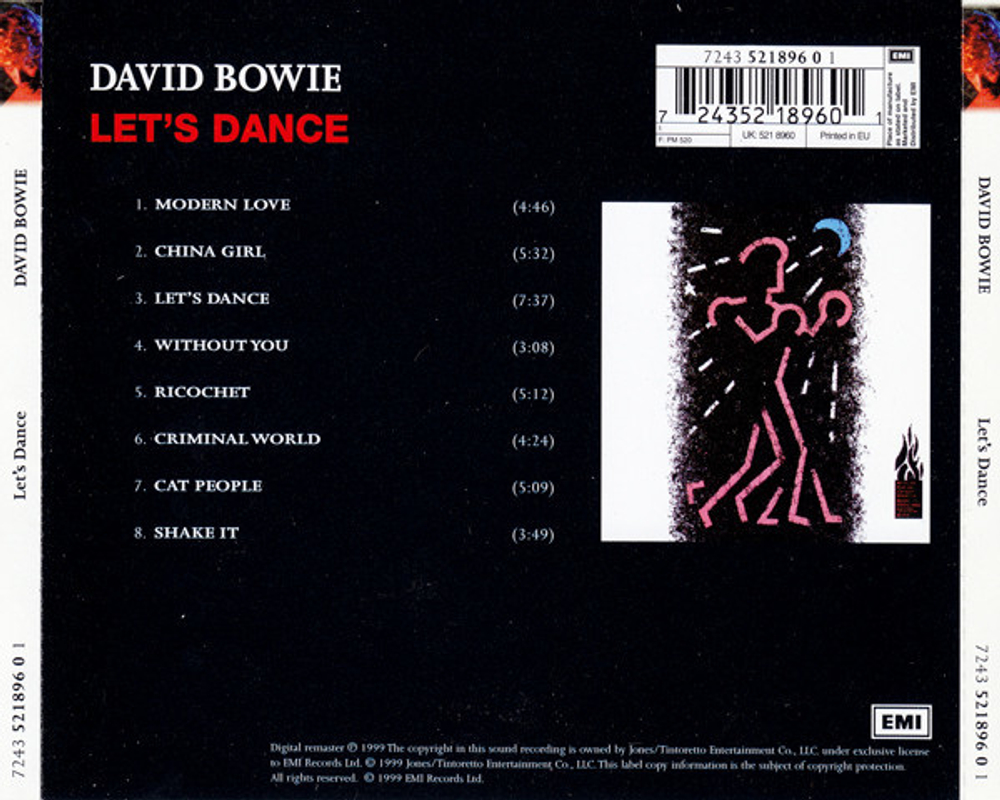 David Bowie / Let's Dance (CD)