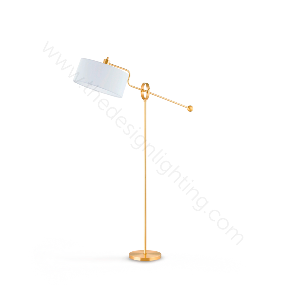 Floor design lamp Faustina Adjustable by Lulu and Georgia