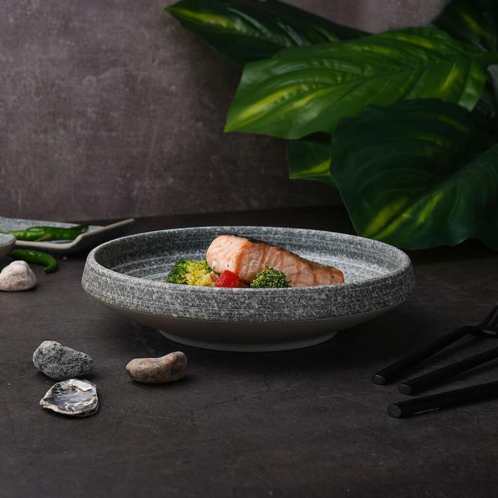 Салатник 830 мл d 23,3 см h5,5 см Stone Untouched Taiga P.L. Proff Cuisine [1]