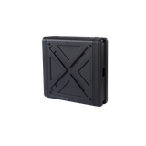 Ударопрочный пластиковый Рэковый кейс 2 юнита KZCASE@RACK2U
