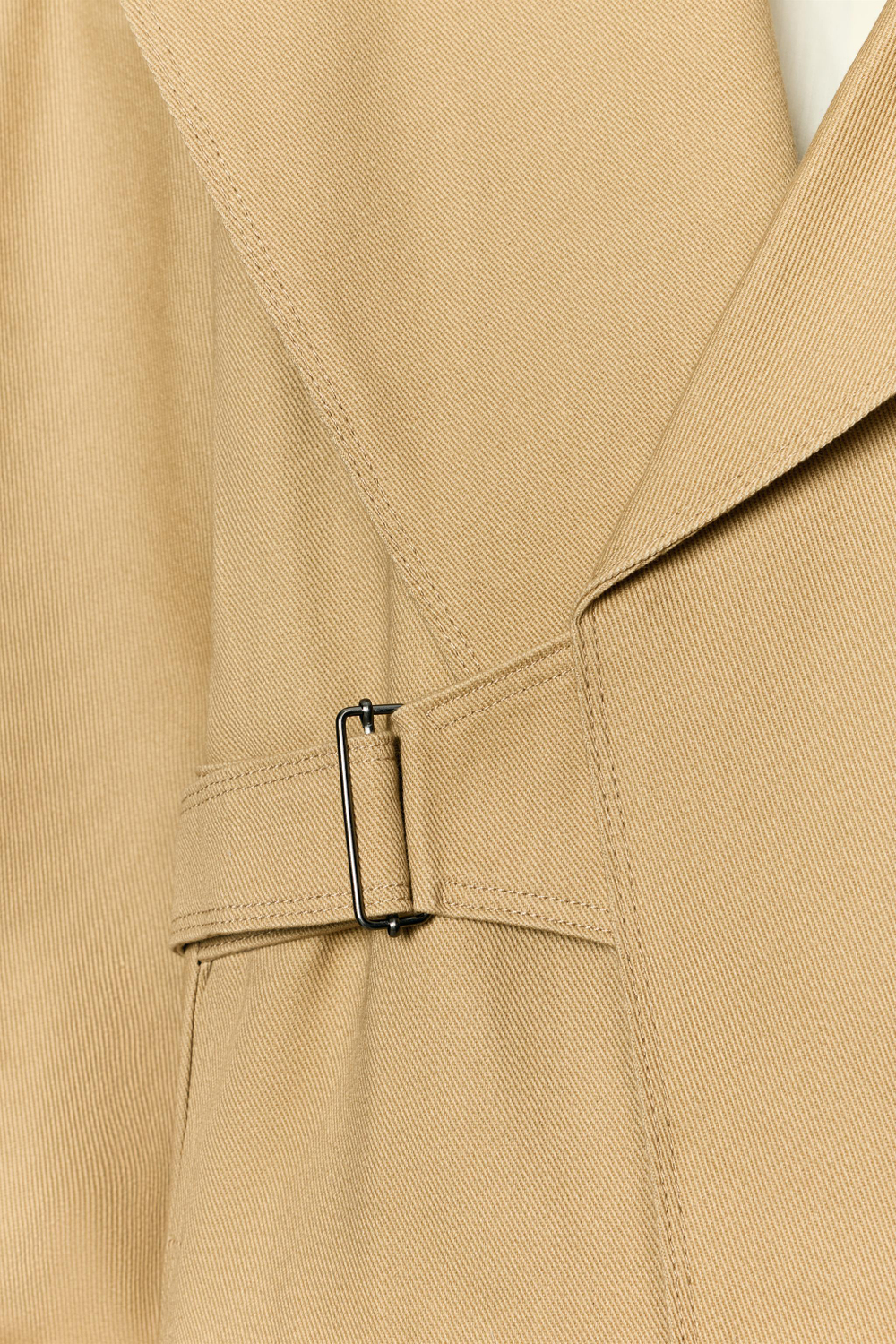 КОРОТКАЯ КУРТКА С ПРЯЖКОЙ — ZW COLLECTION — ZARA