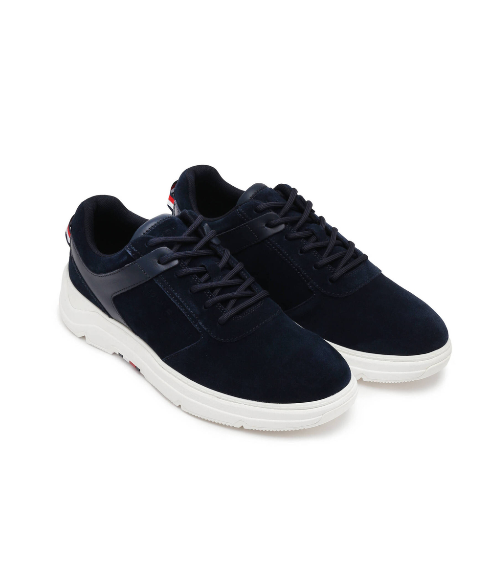Кожаные кроссовки core hilfiger Tommy Hilfiger - темно-синий(FM0FM04592)