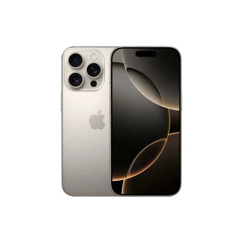 Смартфон Apple iPhone 16 Pro 512GB, Dual Sim, Natural Titanium (Натуральный титановый)