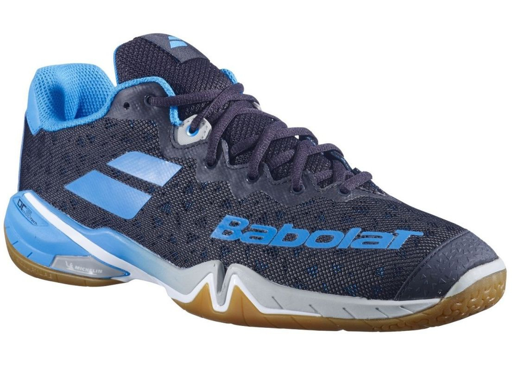 Мужские ботинки для бадминтона/сквоша Babolat Shadow Tour Men - black/blue