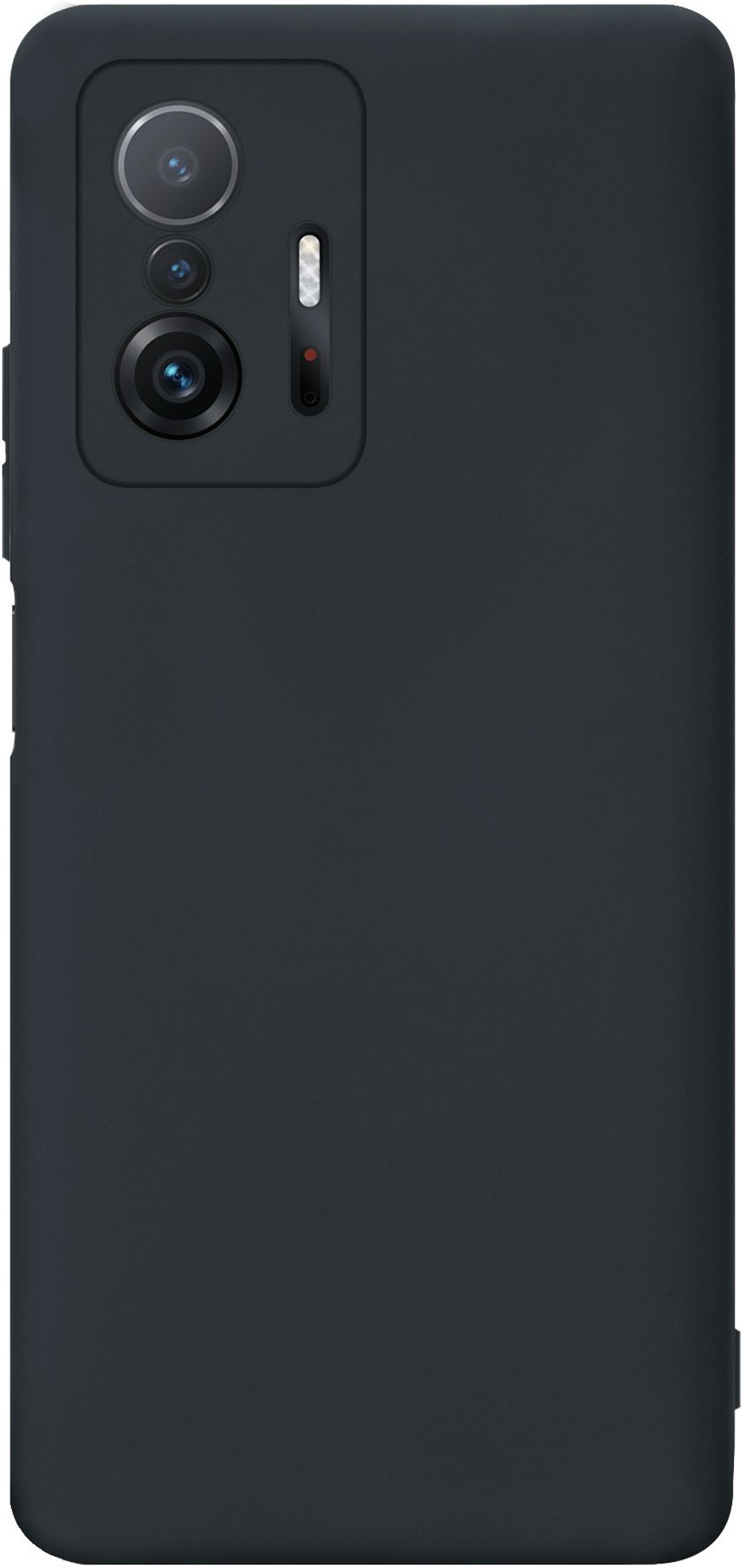 Мягкий Soft Touch чехол из силикона для XIAOMI 11T PRO / 11T с бархатной подкладкой