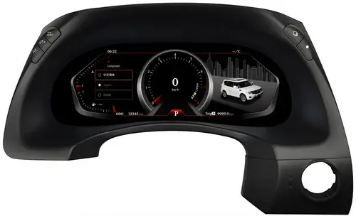 Электронная панель приборов Nissan Patrol Y62 2010-2015- Kuberg NH-LCD-N01 с сенсорным LCD / ЖК 12.3" экраном QLED