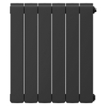 Радиатор биметаллический ROYAL THERMO Eclipse Черный 500*90  6 сек.