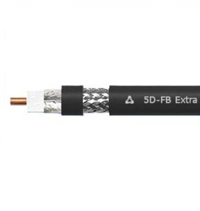 Коаксиальный кабель Scalar 5D-FB PVC (black)