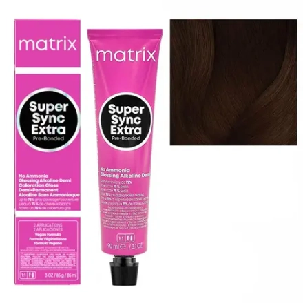 Matrix super sync extra 4NN шатен глубокий натуральный 90 мл