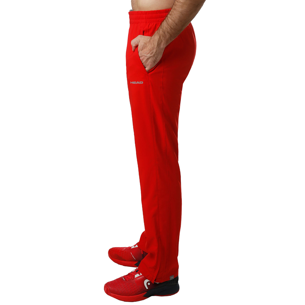 Мужские теннисные штаны HEAD Club Training Pants Men - Red