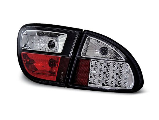Задние фонари Seat Leon 1 black led