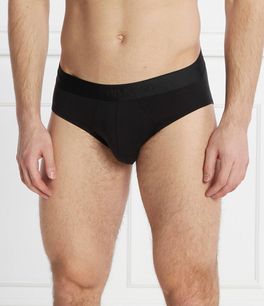 Брифы 3 пары Calvin Klein Underwear - черный(000NB3650A)