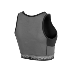 Женская теннисная майка Nike Dri-Fit Performance Cropped Tank Top Women - Black, Grey