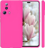 Мягкий Soft Touch чехол из силикона для XIAOMI 13 LITE с бархатной подкладкой