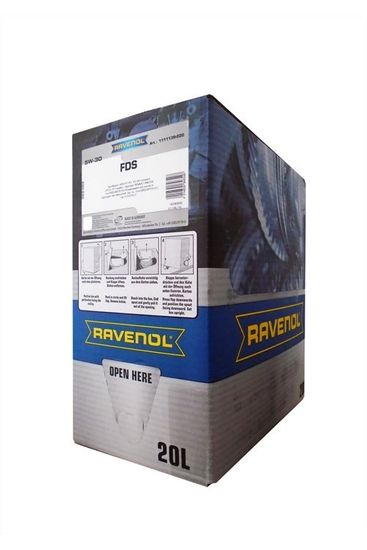 FDS 5W-30 RAVENOL моторное масло ecobox
