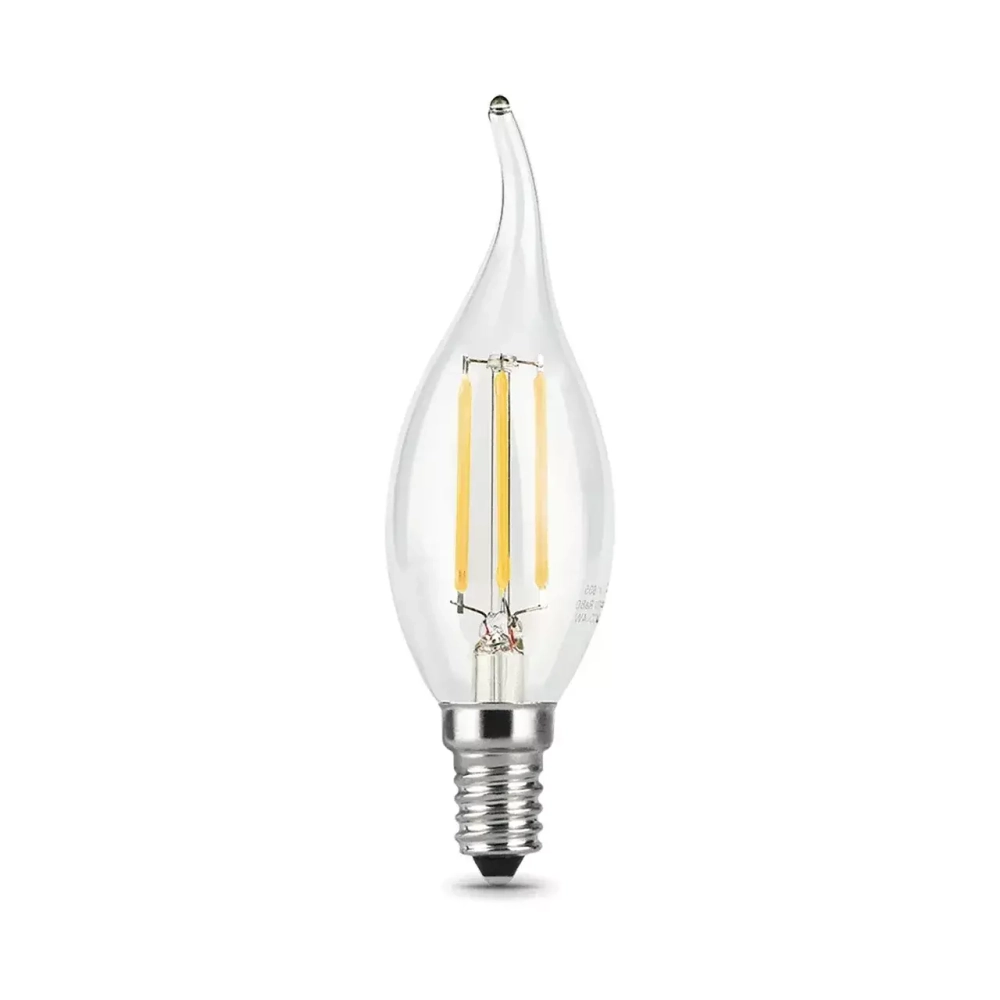 Лампа Gauss LED Filament Свеча на ветру 5W E14 420lm 2700K 104801105