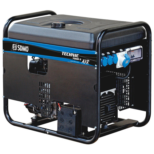 Генератор бензиновый SDMO TECHNIC 7500 TE AVR C