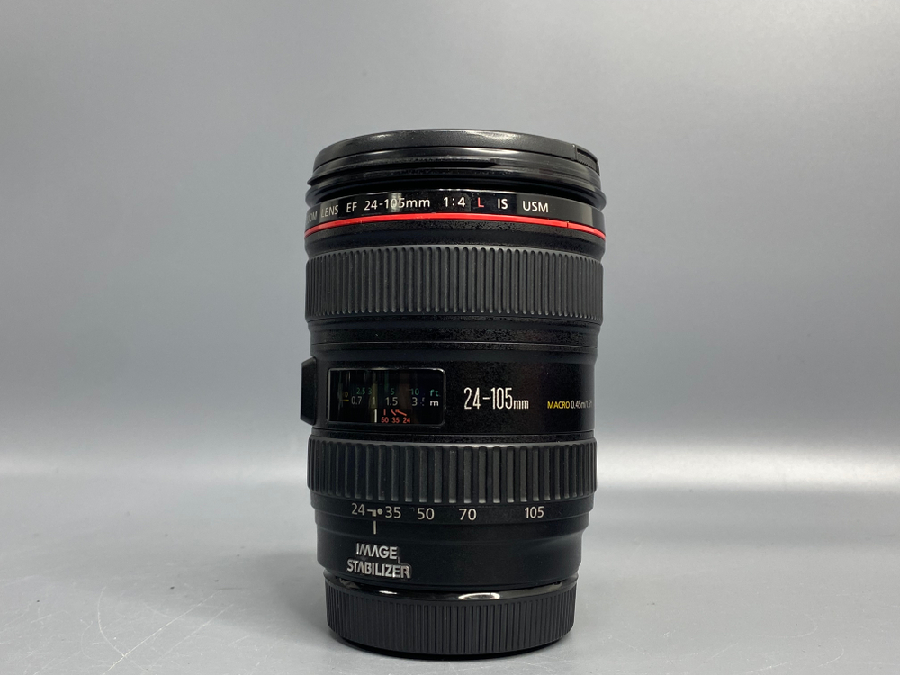 Canon EF 24-105mm f/4L IS USM царапинки на линзе